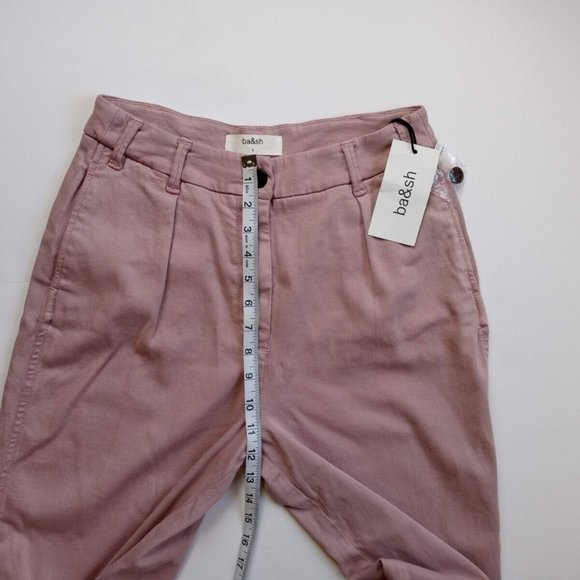 NEW! BA&SH Pink Pants, size 1, US 4, New With Tag - Picture 9 of 15